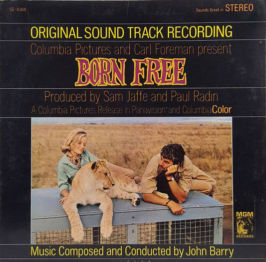 John Barry – Born Free (Original Sound Track Recording) (1966, MGM Records)