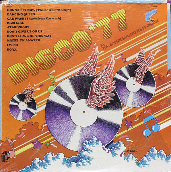 P.K. And The Sound Explosion – Disco '77 (1977, Pickwick)