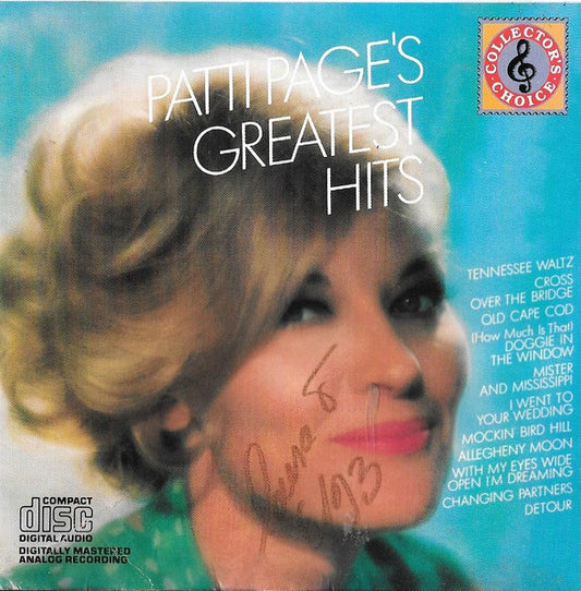 Patti Page – Patti Page's Greatest Hits (1990, Columbia)