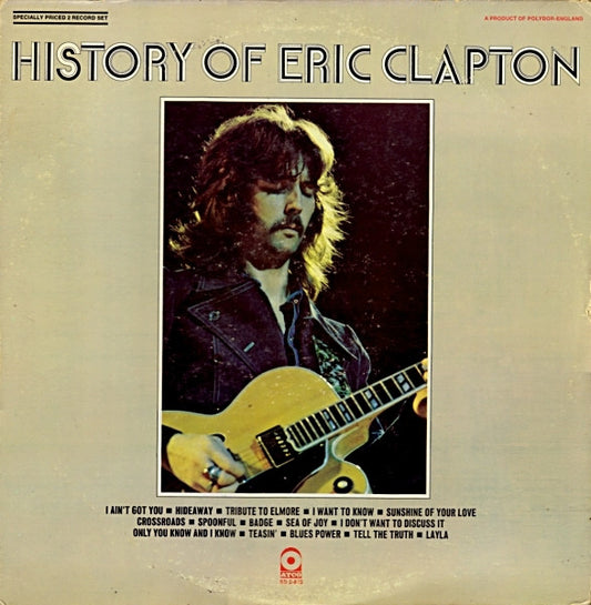 Eric Clapton – History Of Eric Clapton (ATCO Records)