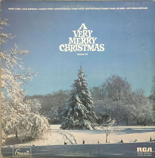 Various – A Very Merry Christmas - Volume VII (1973, RCA Special Products)