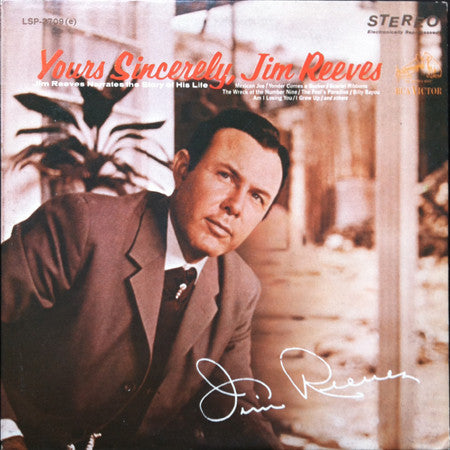 Jim Reeves – Yours Sincerely, Jim Reeves (1966, RCA Victor)