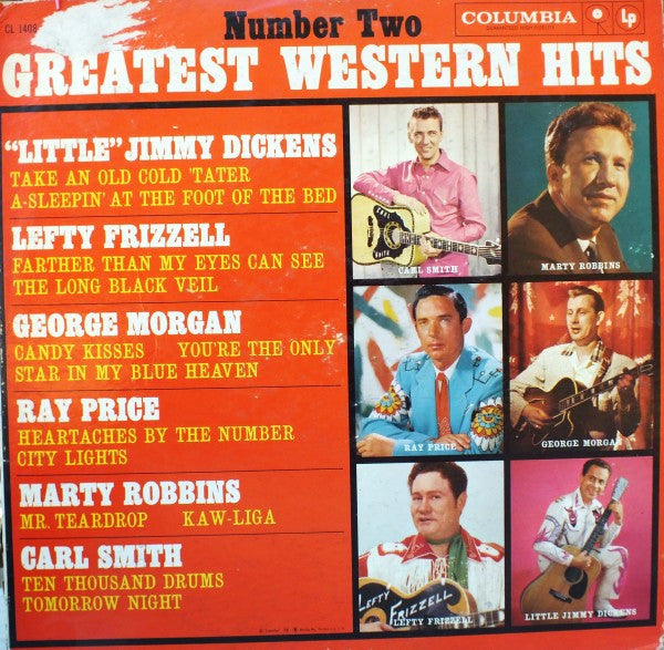 Various – Greatest Western Hits No. 2 (1960, Columbia)
