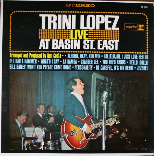 Trini Lopez – Live At Basin St. East (1964, Reprise Records)