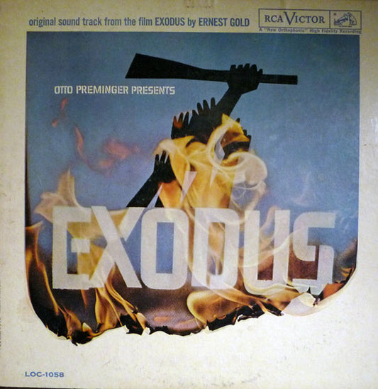 Ernest Gold – Exodus - An Original Soundtrack Recording (1960, RCA Victor)