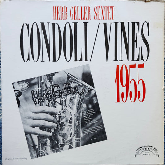 Herb Geller Sextette – Condoli/Vines 1955 (1974, Trip)