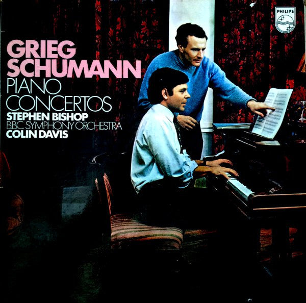 Edvard Grieg|Robert Schumann|Stephen Bishop (3)|BBC Symphony Orchestra|Sir Colin Davis – Piano Concertos (1971, Philips)
