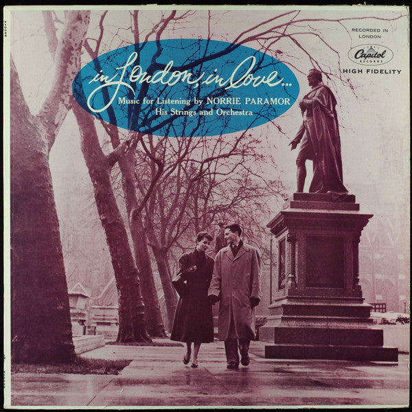 Norrie Paramor And His Orchestra – In London... In Love (1956, Capitol Records)