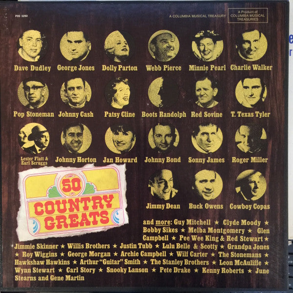 Various – 50 Great Music Treasuries (1969, Columbia Musical Treasuries)