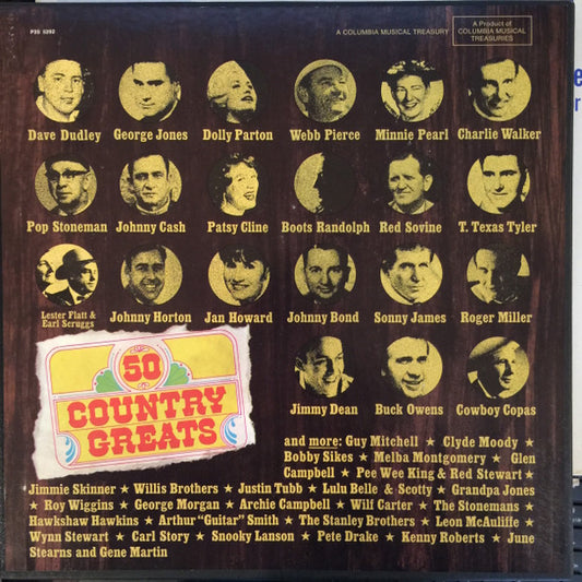 Various – 50 Great Music Treasuries (1969, Columbia Musical Treasuries)