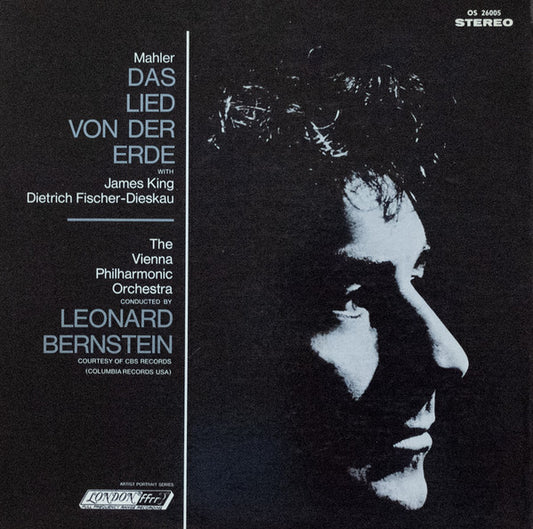 Gustav Mahler|James King (3)|Dietrich Fischer-Dieskau|Wiener Philharmoniker|Leonard Bernstein – Das Lied Von Der Erde (1966, London Records)