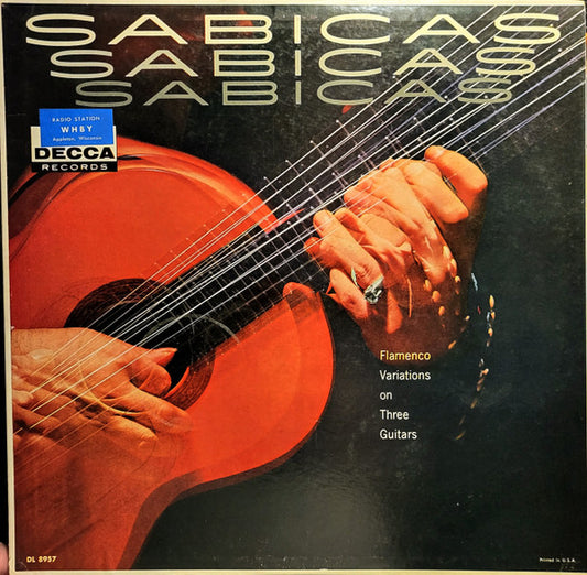 Sabicas – Flamenco Variations On Three Guitars (1963, Decca)