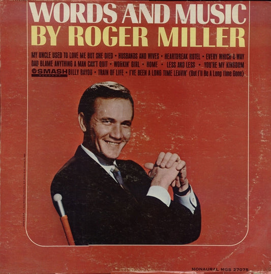 Roger Miller – Words And Music By Roger Miller (1966, Smash Records (4))