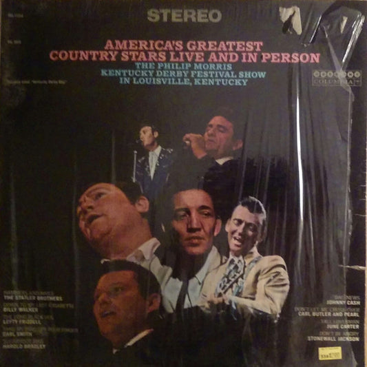 Various – America's Greatest Country Stars Live And In Person (Harmony (4))