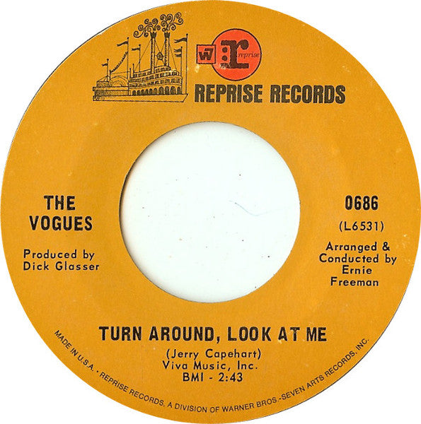 Vogues, The – Turn Around, Look At Me (1968, Reprise Records)