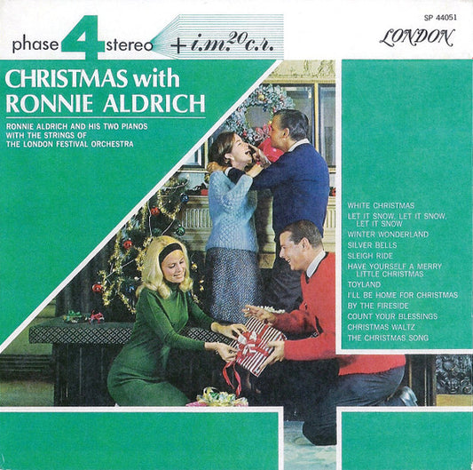 Ronnie Aldrich And His Two Pianos|The Strings Of The London Festival Orchestra – Christmas With Ronnie Aldrich (1964, London Records)
