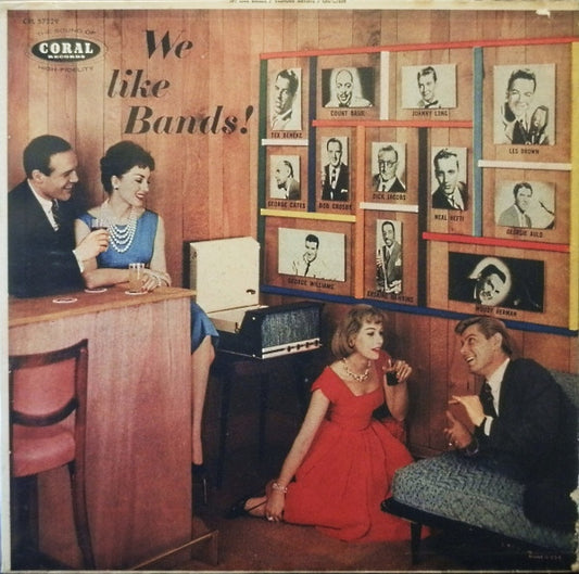 Various – We Like Bands! (1958, Coral)