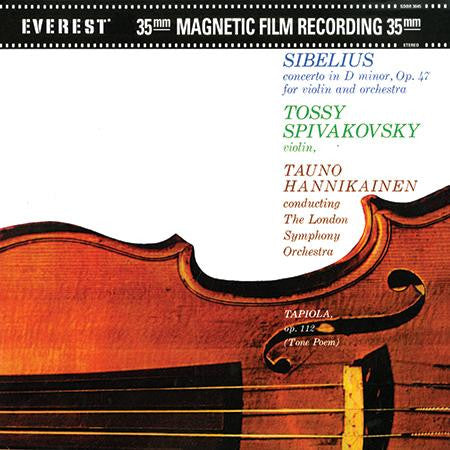 Jean Sibelius|Tossy Spivakovsky|Tauno Hannikainen|London Symphony Orchestra – Concerto In D Minor, Op. 47 For Violin And Orchestra / Tapiola, Op. 112 (Tone Poem) (2018, Everest)