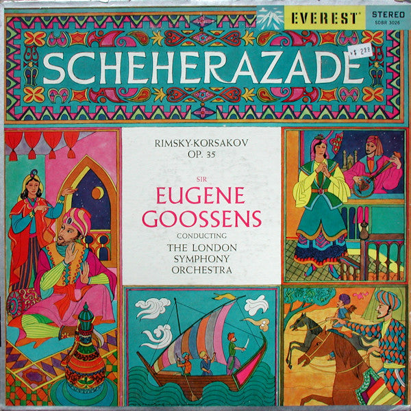 Nikolai Rimsky-Korsakov|Sir Eugene Goossens|London Symphony Orchestra – Scheherazade (1960, Everest)