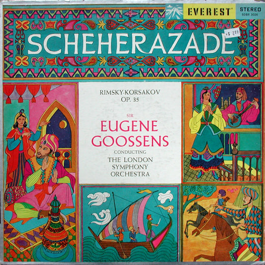 Nikolai Rimsky-Korsakov|Sir Eugene Goossens|London Symphony Orchestra – Scheherazade (1960, Everest)
