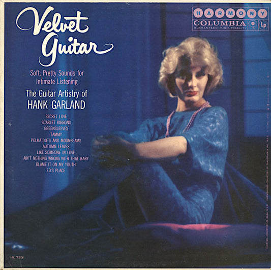Hank Garland – Velvet Guitar (1960, Harmony (4))