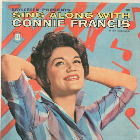 Connie Francis – Sing Along With Connie Francis (1961, Mati-Mor Superecords)