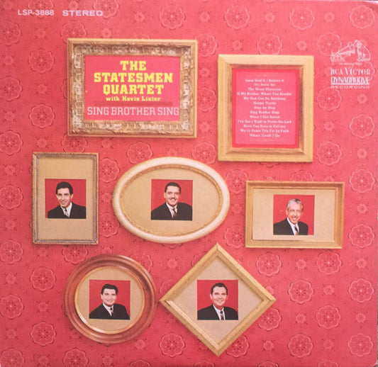 Statesmen Quartet, The – Sing Brother Sing (1968, RCA Victor)