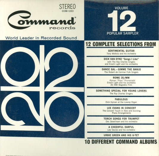 Various – Command Sampler Volume 12 (1964, Command)