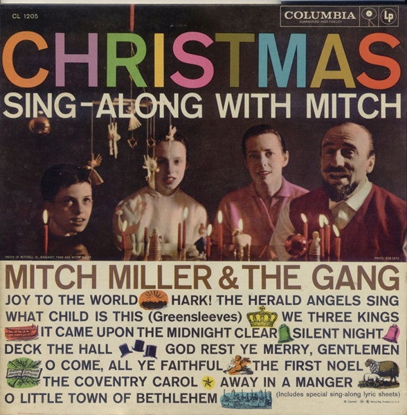 Mitch Miller And The Gang – Christmas Sing-Along With Mitch (1958, Columbia)