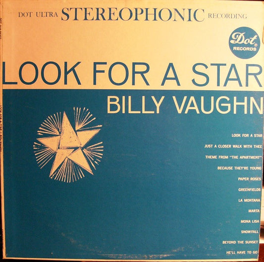 Billy Vaughn – Look For A Star (1960, Dot Records)