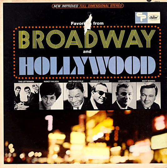 Various – The Broadway Hollywood Favorites (Capitol Records)