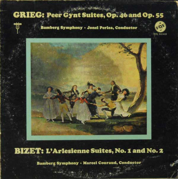 Edvard Grieg|Georges Bizet|Marcel Couraud|Jonel Perlea|Bamberger Symphoniker – Peer Gynt Suites, Op. 46 & Op. 55 / L'Arlesienne Suites (1963, VOX (6))