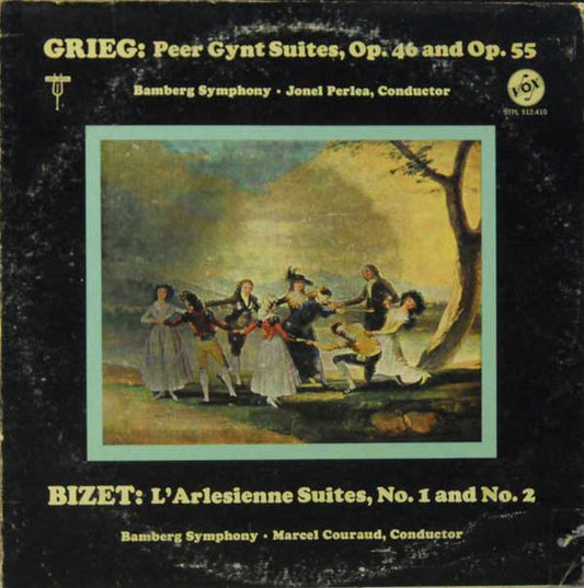 Edvard Grieg|Georges Bizet|Marcel Couraud|Jonel Perlea|Bamberger Symphoniker – Peer Gynt Suites, Op. 46 & Op. 55 / L'Arlesienne Suites (1963, VOX (6))