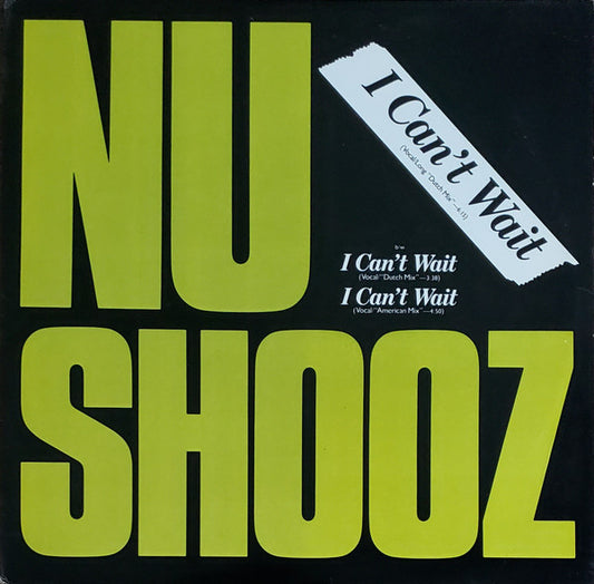 Nu Shooz – I Can't Wait (1986, Atlantic)