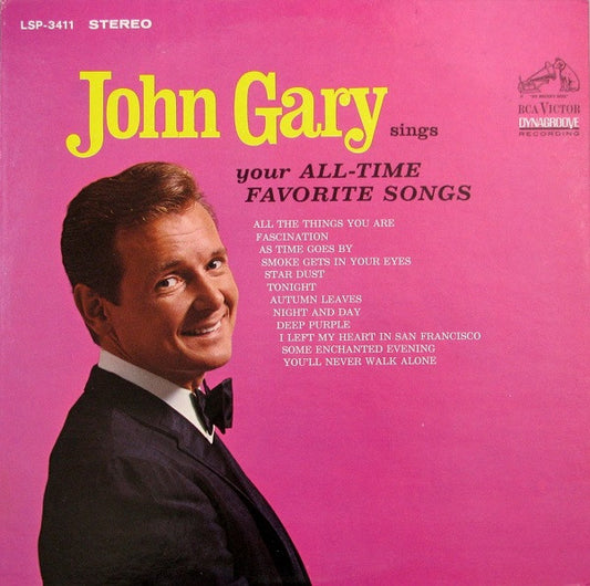 John Gary – Sings Your All-Time Favorite Songs (1965, RCA Victor)