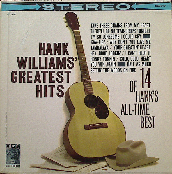 Hank Williams – Greatest Hits (1961, MGM Records)