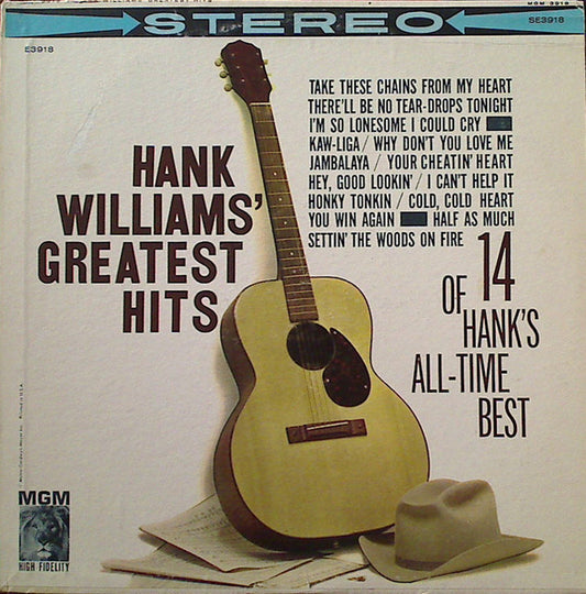 Hank Williams – Greatest Hits (1961, MGM Records)