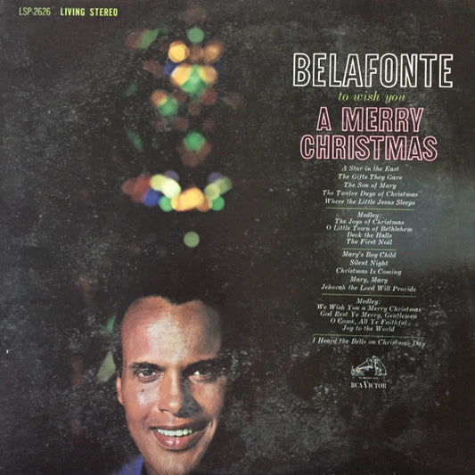 Harry Belafonte – To Wish You A Merry Christmas (RCA Victor)