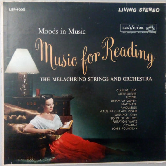 Melachrino Strings And Orchestra, The – Music For Reading (1958, RCA Victor)