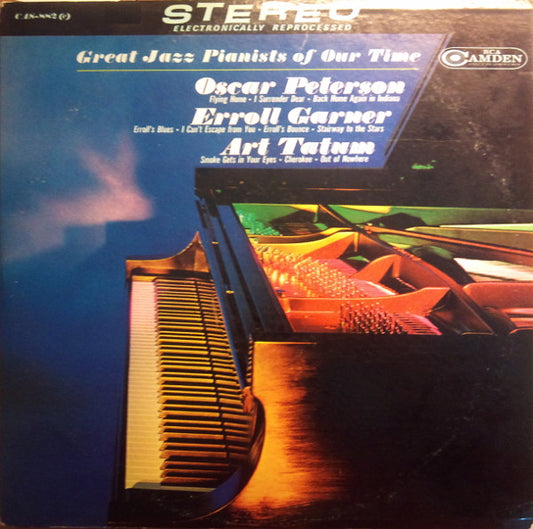 Oscar Peterson|Erroll Garner|Art Tatum – Great Jazz Pianists (1965, RCA Camden)