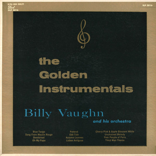 Billy Vaughn And His Orchestra – The Golden Instrumentals (1959, Dot Records)