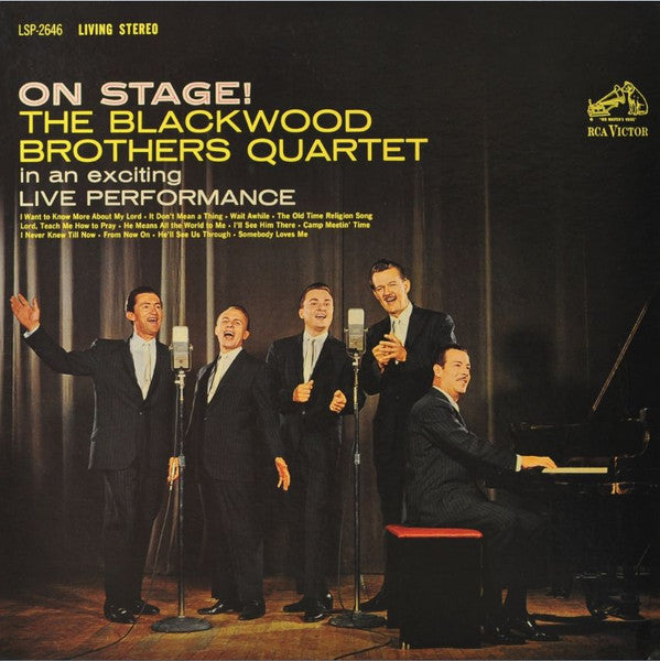 Blackwood Brothers Quartet, The – On Stage! (1963, RCA Victor)
