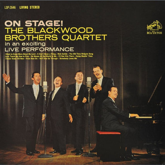 Blackwood Brothers Quartet, The – On Stage! (1963, RCA Victor)