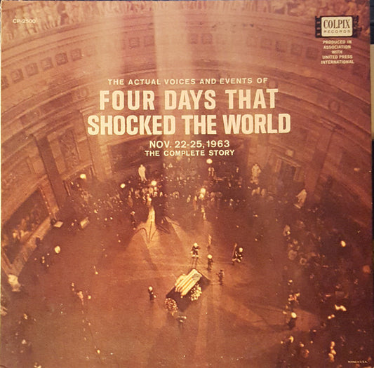 Reid Collins – Four Days That Shocked The World (1963, Colpix Records)