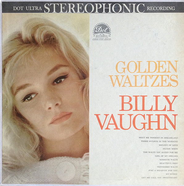 Billy Vaughn And His Orchestra – Golden Waltzes (1961, Dot Records)