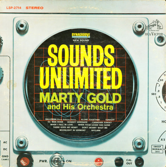 Marty Gold And His Orchestra – Sounds Unlimited (1963, RCA Victor)
