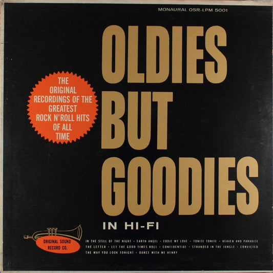 Various – Oldies But Goodies Vol. 1 (1959, Original Sound)