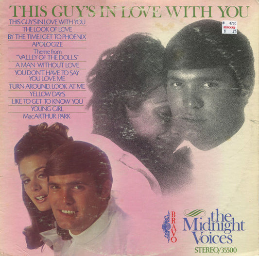 Midnight Voices, The – This Guy's In Love With You (1968, Bravo (15))