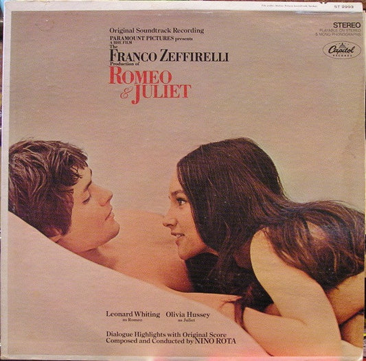 Nino Rota – Romeo & Juliet (1968, Capitol Records)