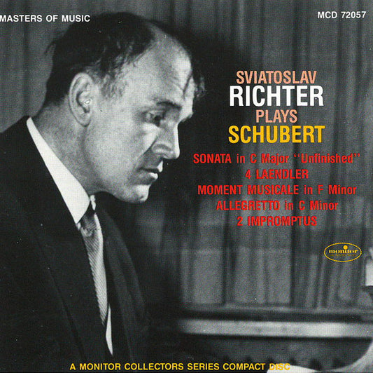 Sviatoslav Richter|Franz Schubert – Impromptus / Moment Musical (1992, Monitor Records (2))